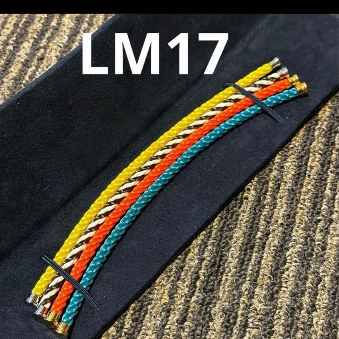 フレッド　Fred フォース10 オレンジ、イエロー、ブルー、白×黒　LM17