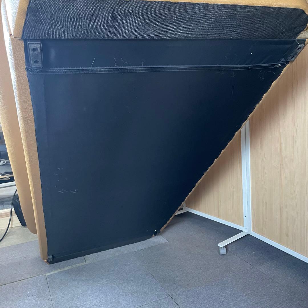 【送料込】浜本工芸　3人がけソファー　本革　ブラウン　高級ソファ