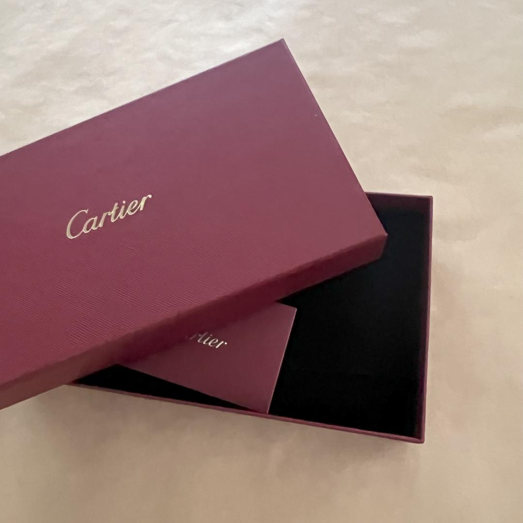 【美品】Cartier 　カルティエ　サントス ボールペン　ボルドー色