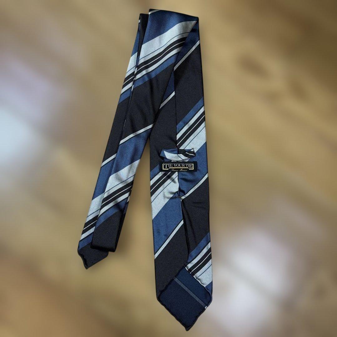 TIE YOUR TIE/FRANK SFODERATOレジメンタルタイ