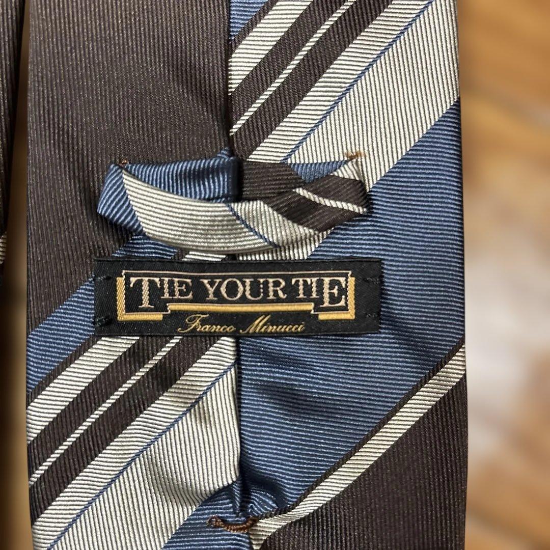 TIE YOUR TIE/FRANK SFODERATOレジメンタルタイ