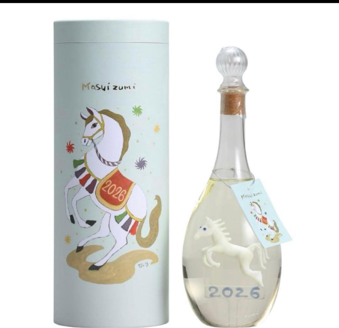 満寿泉 干支ボトル 2026干支「馬」