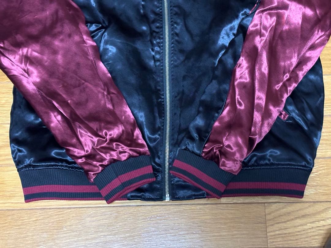 新品タグ付き　入手困難　絶版品　絡繰魂粋×花の慶次　スカジャン　Lリバーシブル