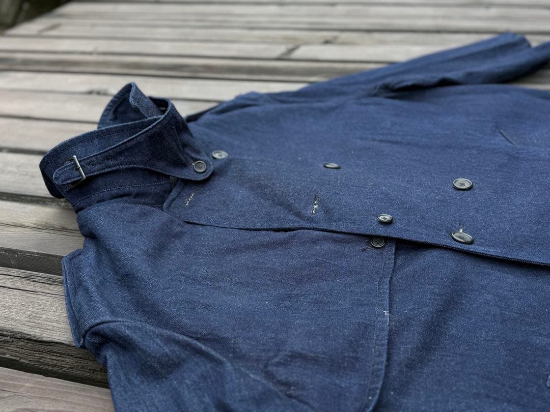 ジャケット・アウター POUR HOMME 23AW Denim Trench Coat