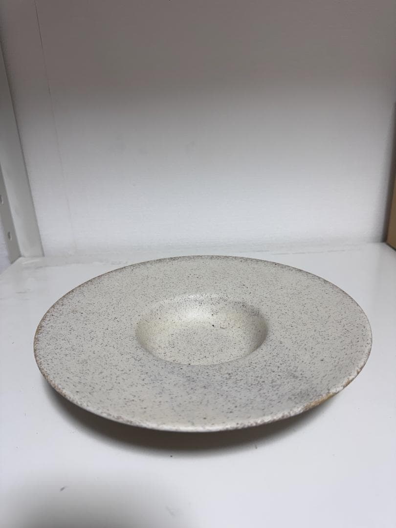 11枚セット 縁が広い 白い オシャレ浅い皿 約23cm (バラ売相談)