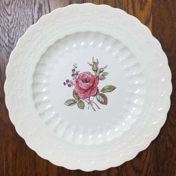 スポード☆ビリングスレイローズ ディナープレート６枚ジュエル