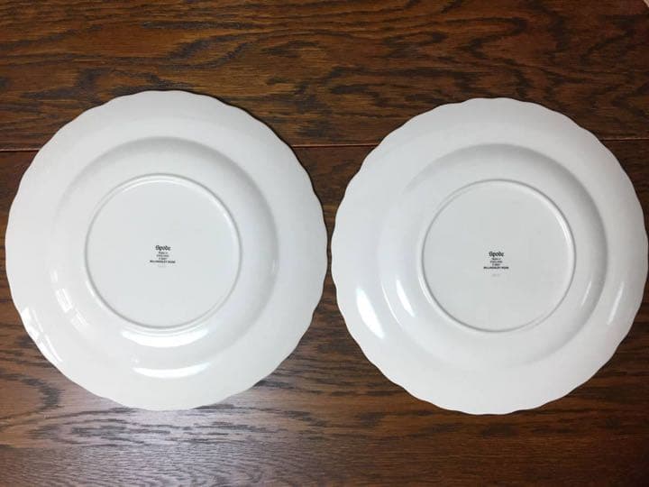 スポード☆ビリングスレイローズ ディナープレート６枚ジュエル