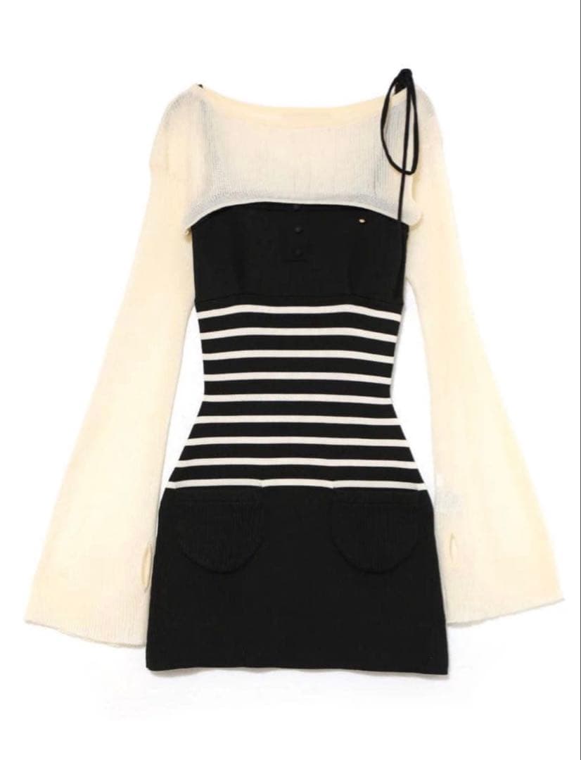 ワンピース Candice set mini dress andmary