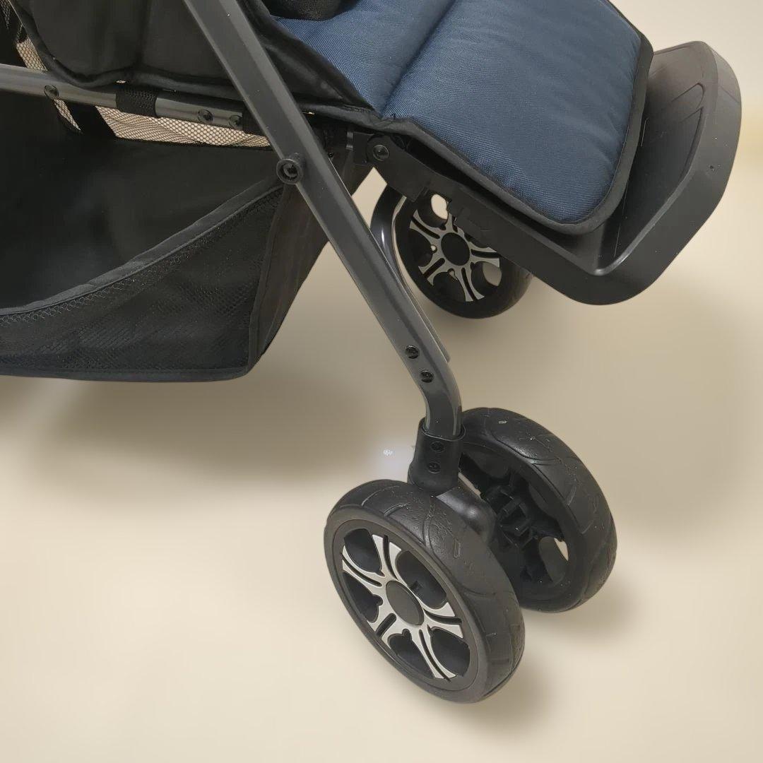 KATOJI　カトージ　2人乗りベビーカー　2人でゴー　ネイビー