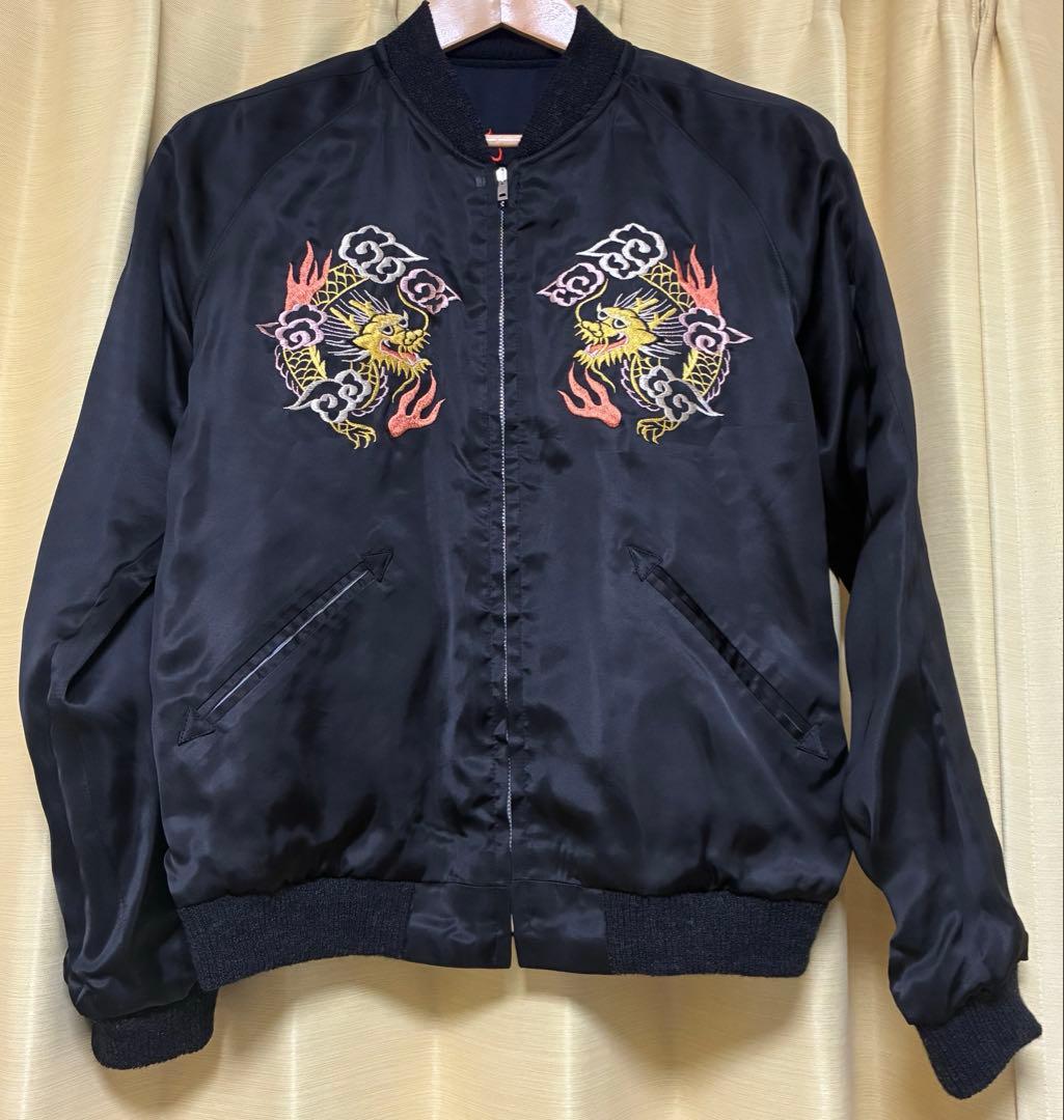 港商　スカジャン　スペシャルエディション　スカジャン展　横須賀美術館　中サイズ