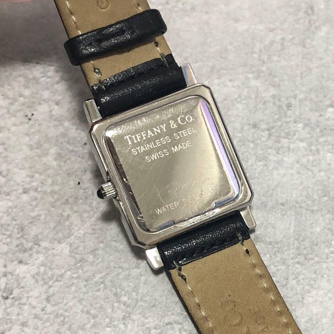 UB555ティファニー クラシックスクエアウォッチ ローマインデックス