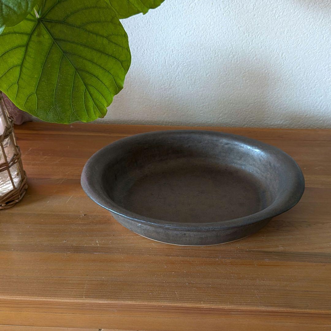 伊藤叔潔さん楕円土鍋　耐熱もの　耐火オーバル　オーバル土鍋