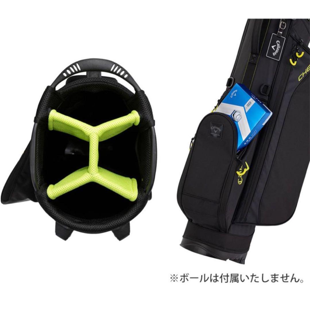 Callaway CHEV ゴルフバッグ レッド ブラック