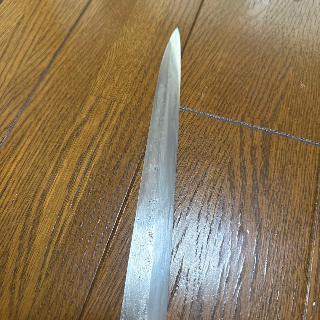 柳刃包丁　本焼　刃渡り38cm