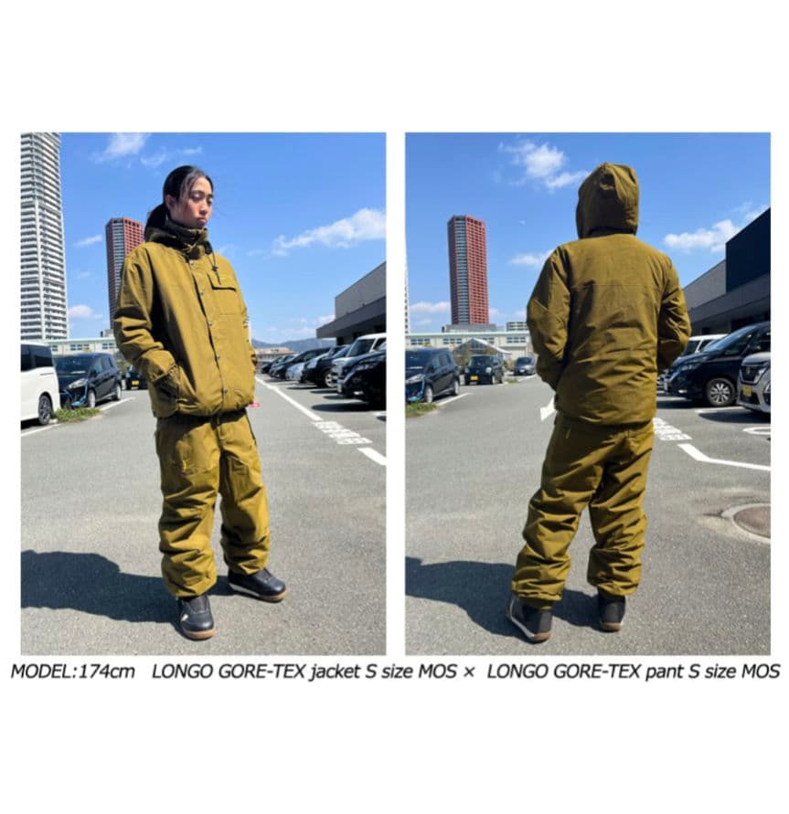 値下げ！ボルコム　LONGO GORE-TEXジャケット MOSS Sサイズ