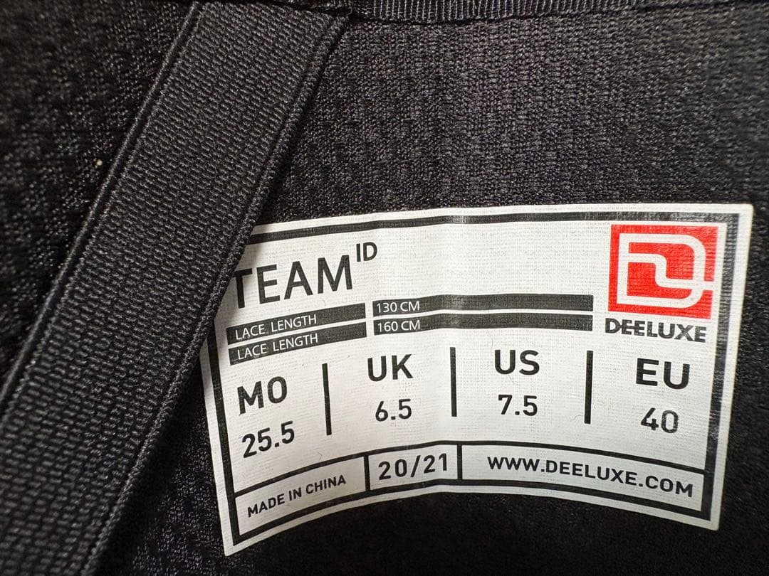 DEELUXE TEEM ID 20-21モデル　25.5cm