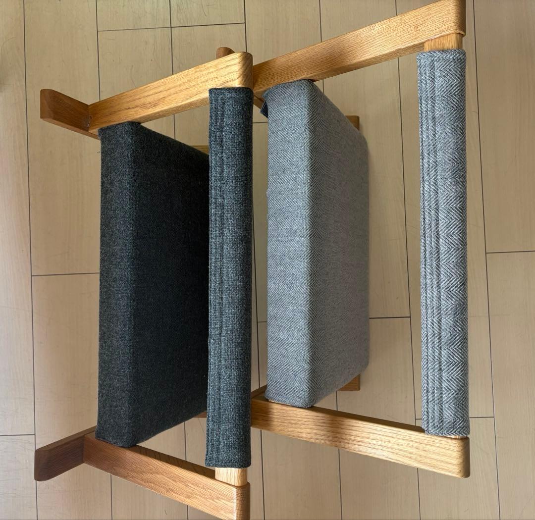 園田椅子製作所 ZAGAKU 2台 座椅子 無垢材