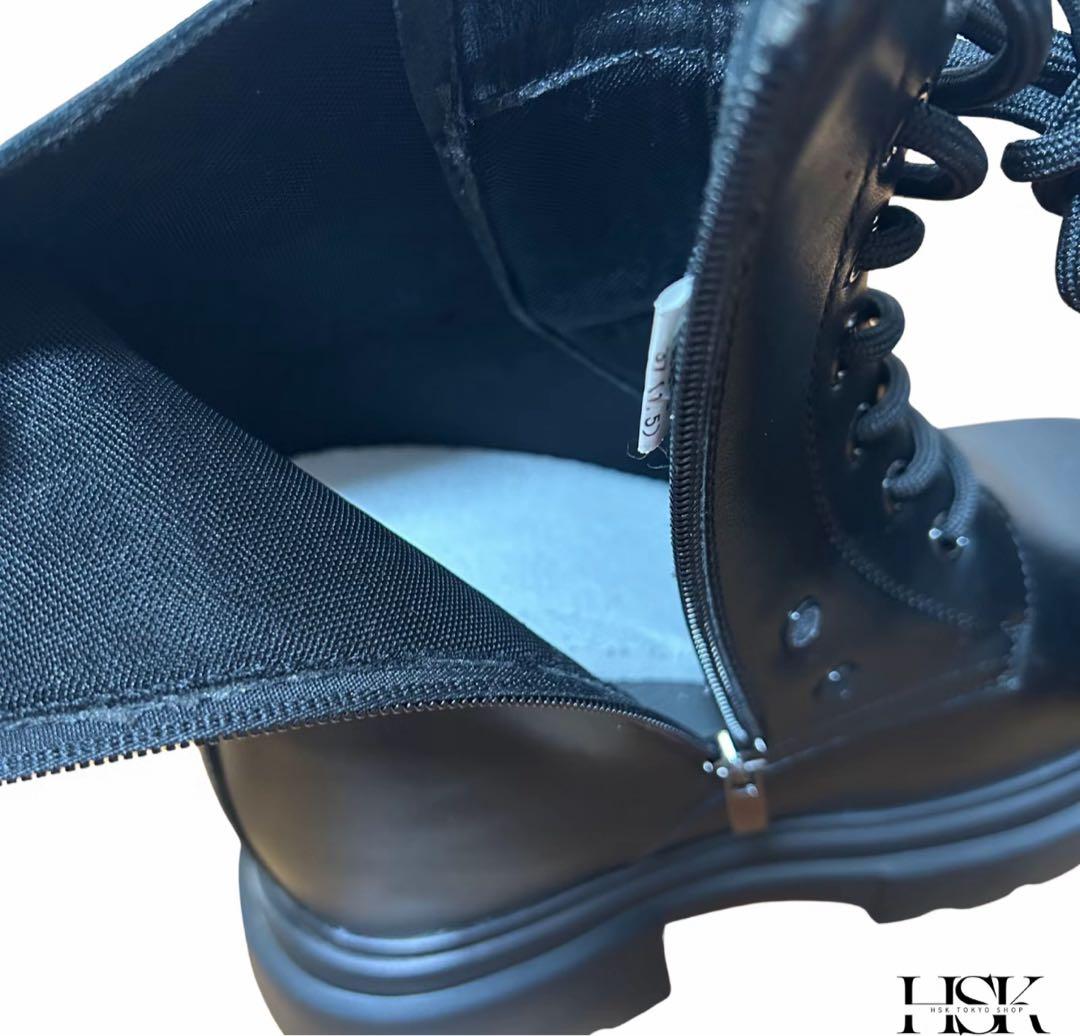 厚底ブーツ コスプレ 24.5cm