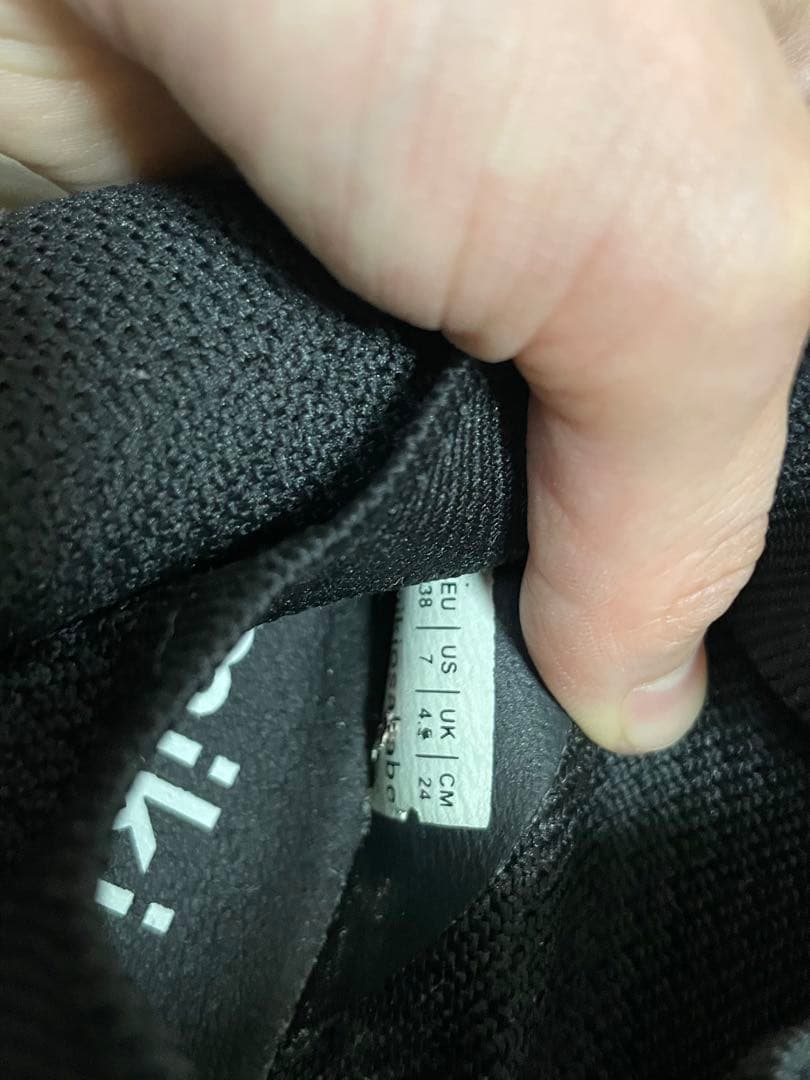 靴 New \"Jewelry\" High Shoes Black