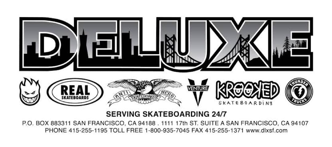 90’s 激レアデッドストック♪ dlxsf skateboarding 新品♪