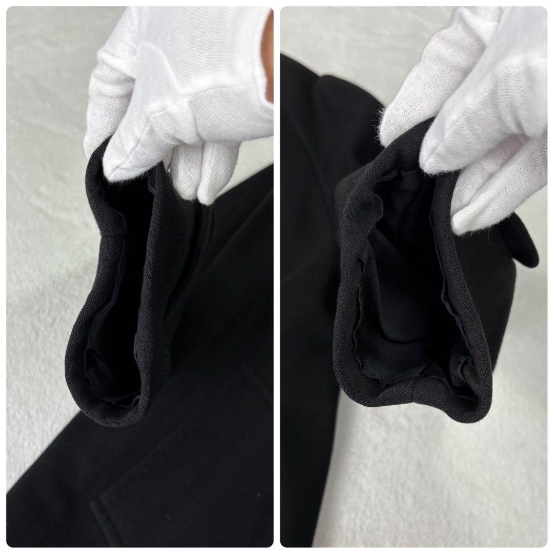 BURBERRY バーバリー 極上 カシミヤ100% バルマカーン コート 黒