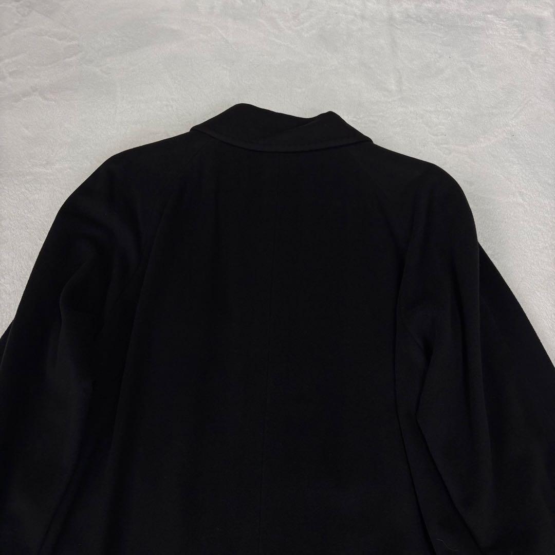 BURBERRY バーバリー 極上 カシミヤ100% バルマカーン コート 黒