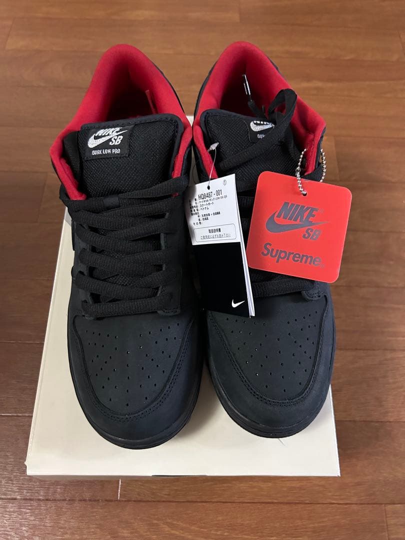 新品未使用 28.5cm Supreme Nike Dunk SB Low 黒