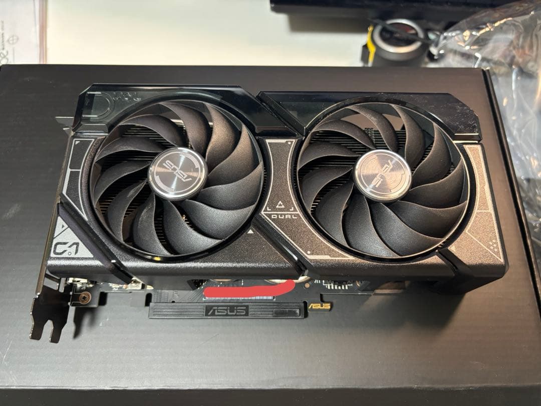 グラフィックボード・グラボ・ビデオカード ASUS RTX 4060ti DUAL 8GB