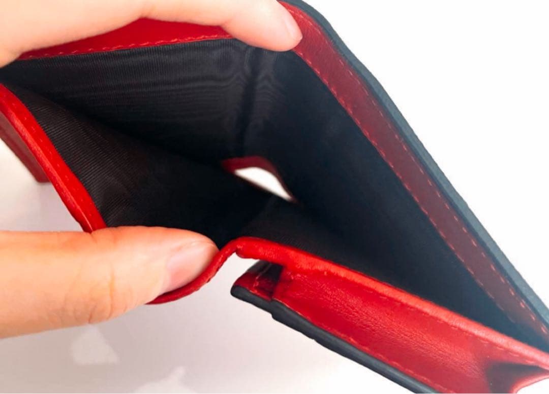 ★GUCCI GGスプリームミスティックキャット 折りたたみ財布二つ折り★極美品