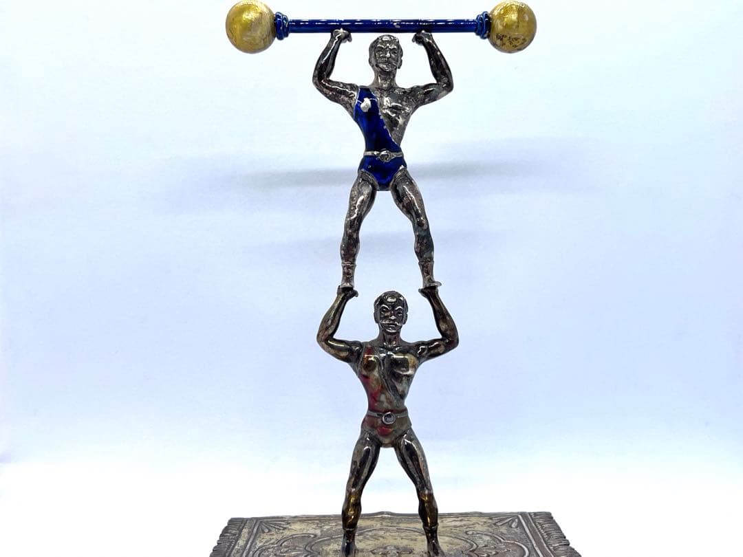 ティファニー　置物　インテリア　サーカス　シルバー