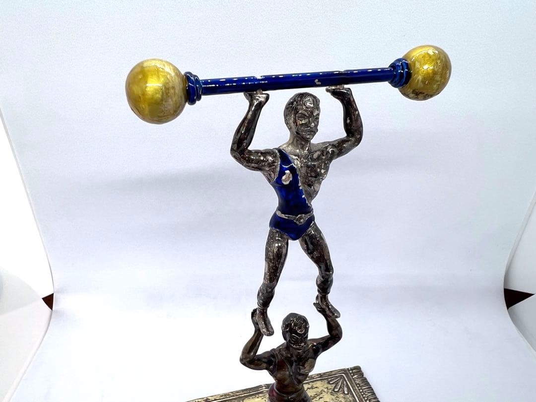 ティファニー　置物　インテリア　サーカス　シルバー