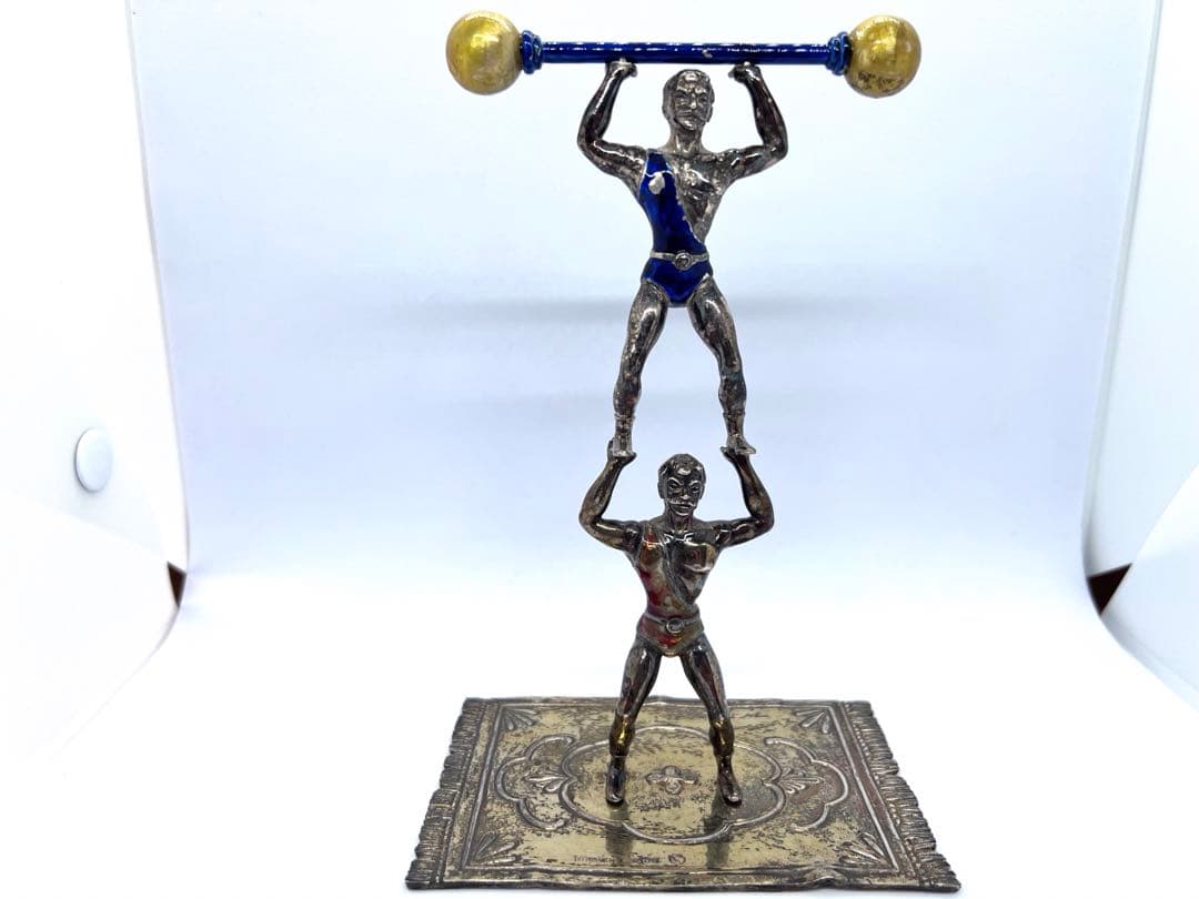 ティファニー　置物　インテリア　サーカス　シルバー