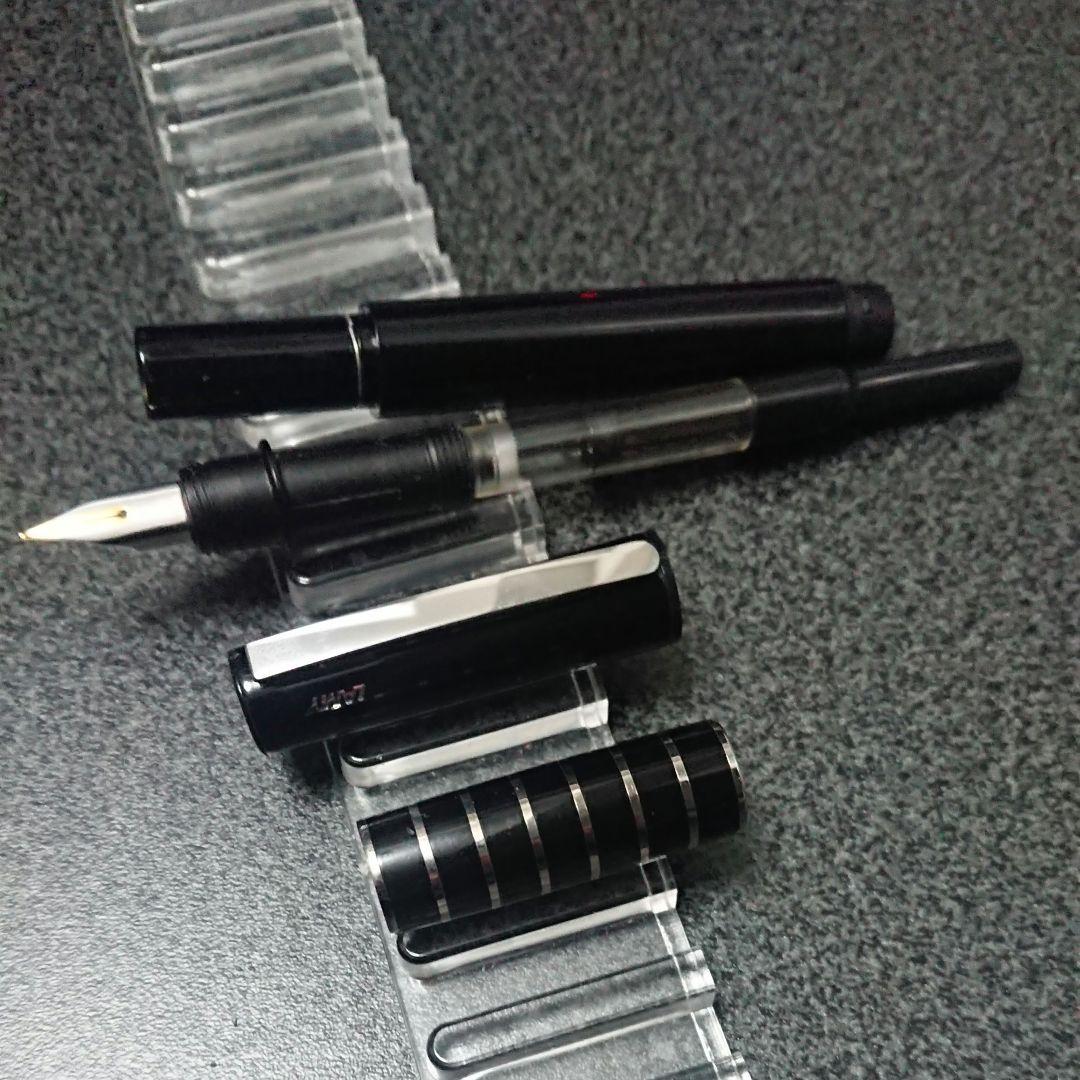 ラミー アクセント エイトリング 金ペン 万年筆 EF コンバーター×1