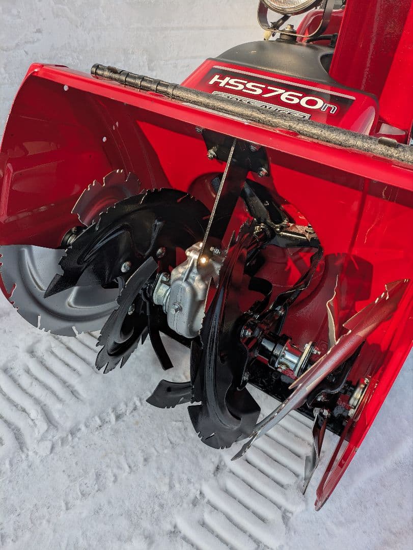 北海道札幌近郊！　ホンダHSS760n クロスオーガ　中古除雪機　実動品　美品！