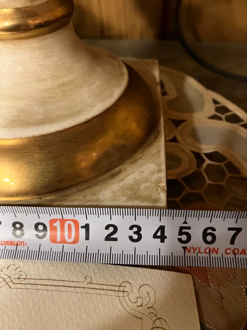 「凛」イタリア　バテガーニ　装飾壺　アンティーク　証明書付き　置物