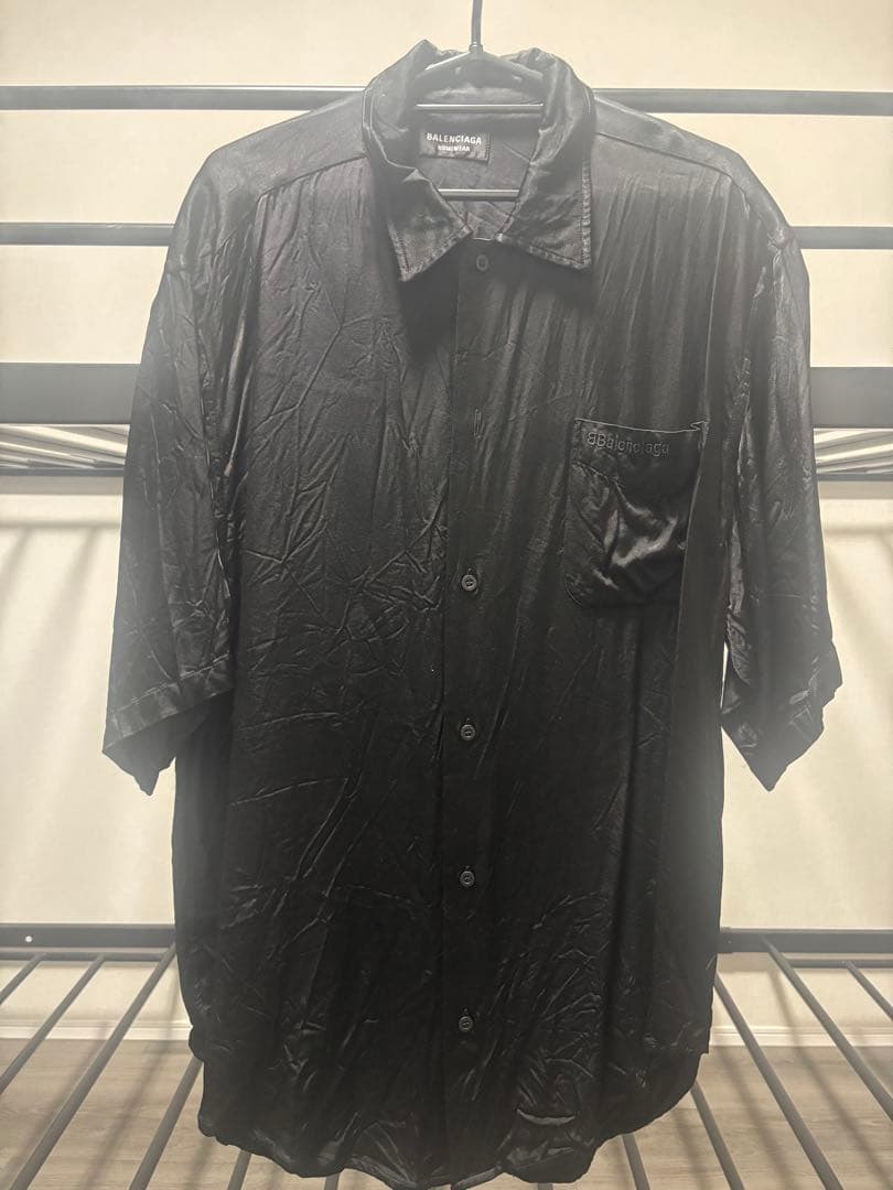 BALENCIAGA 半袖シャツ 黒