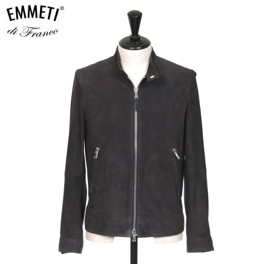 【新品】 EMMETI エンメティ レザージャケット 48サイズ 【国内正規品】