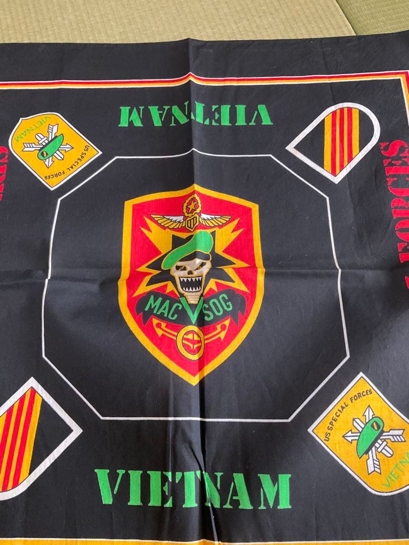 MAC V SOG Special Forces バンダナ　ヴィンテージ