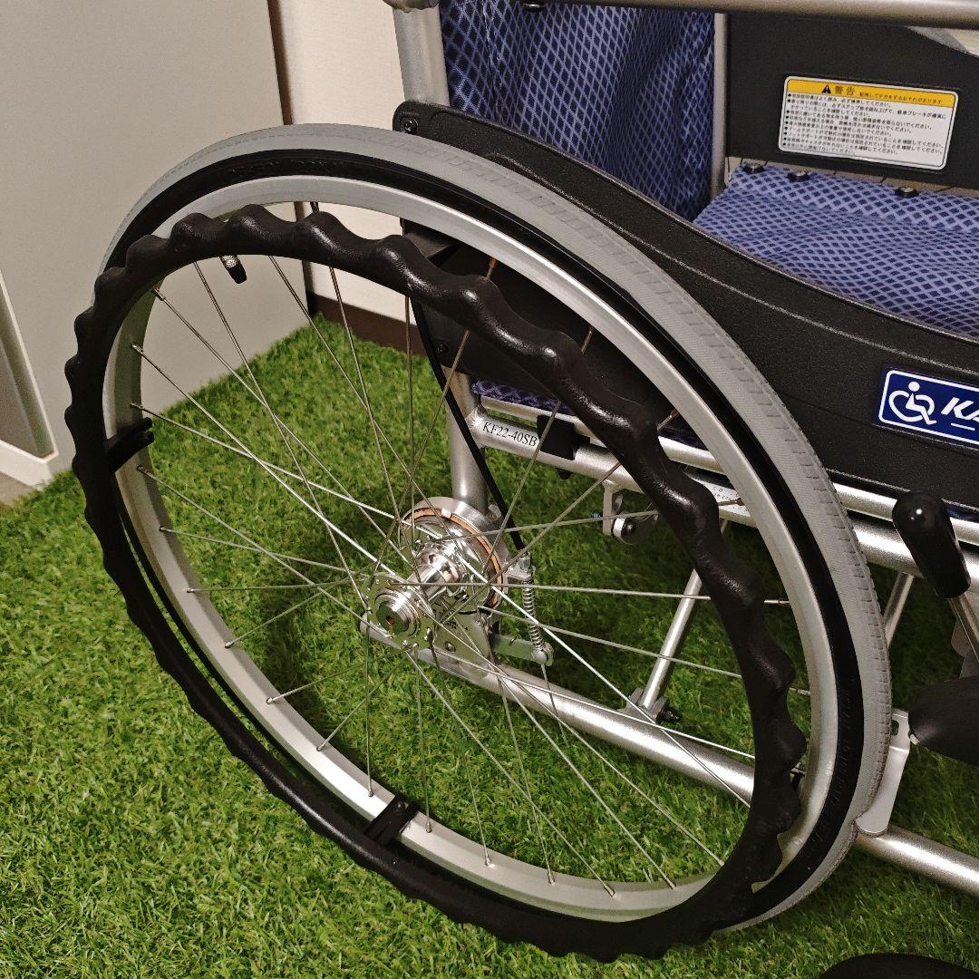 車椅子 カワムラサイクル 自走式 超軽量 ふわりすKF22