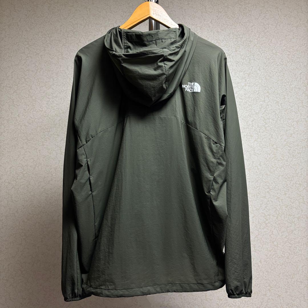 【美品】THE NORTH FACE スワローテイルフーディ XL ニュートープ
