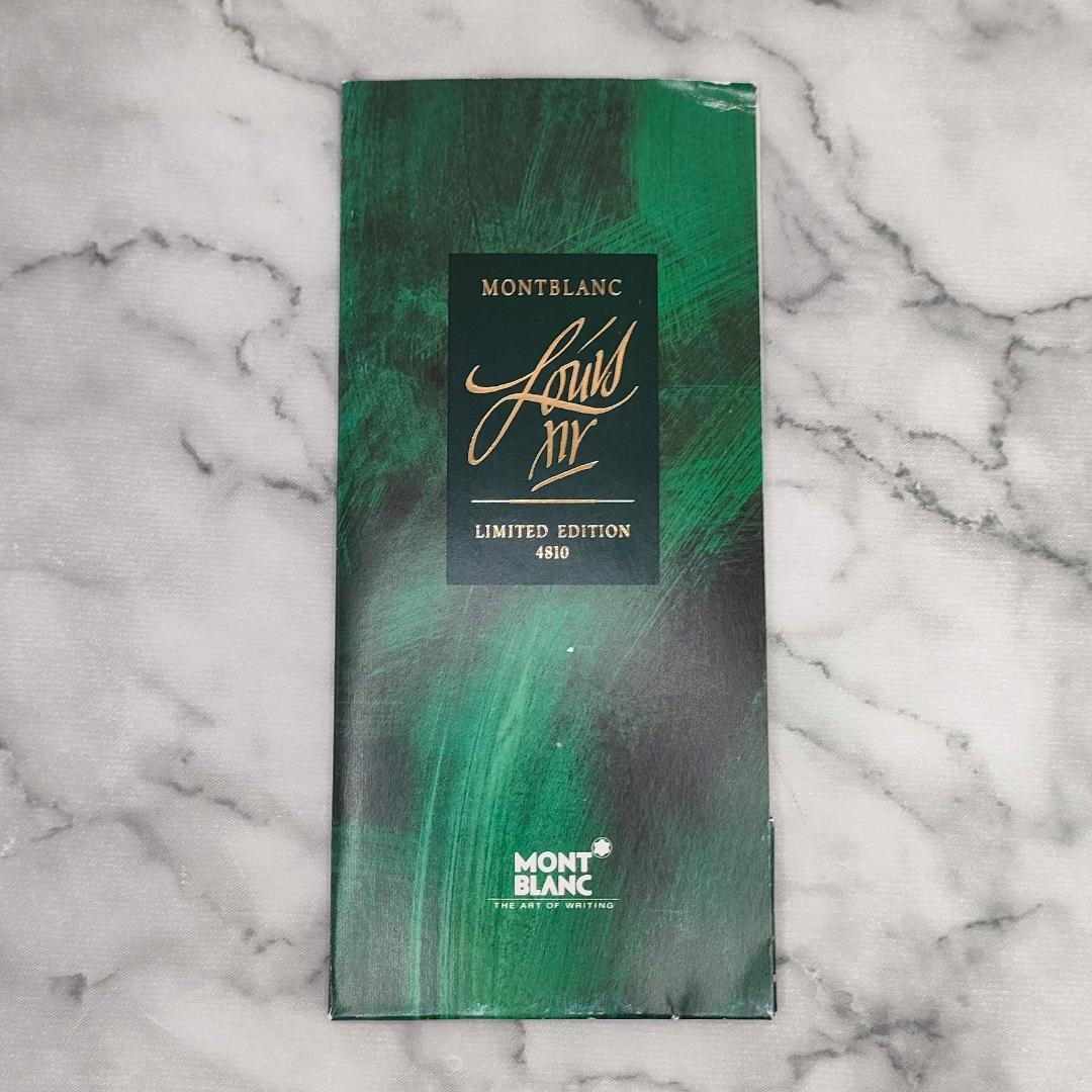 モンブラン パトロンシリーズ 1994 ルイ14世 18K 万年筆