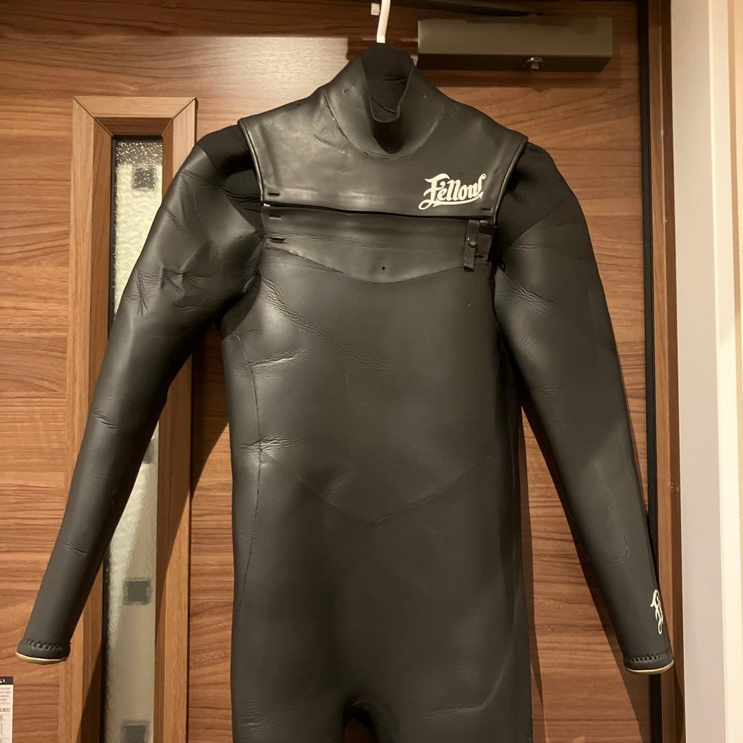 フェローウエットスーツ　fellow セミドライ5×3㎜　MLB フルスーツ
