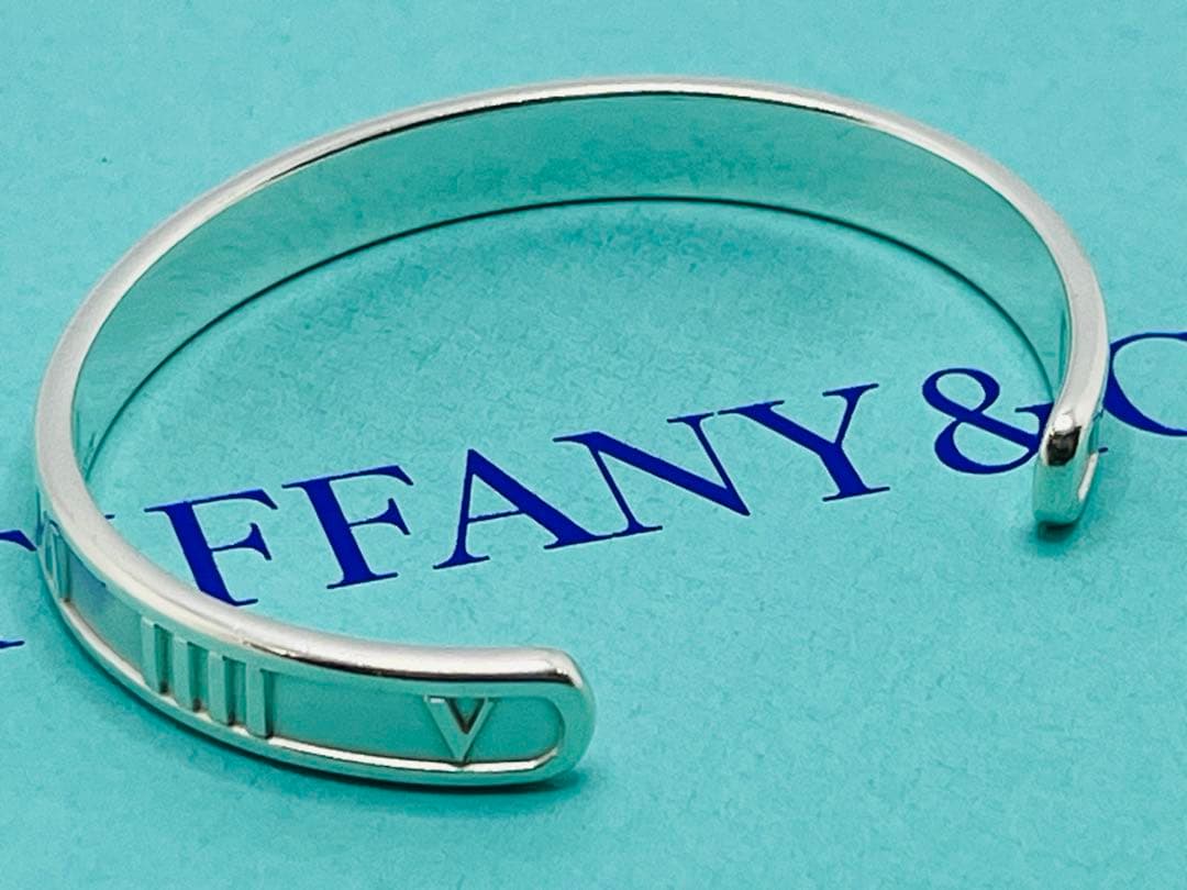 c648 オールドティファニー　1995 アトラス　ATLAS バングル　925