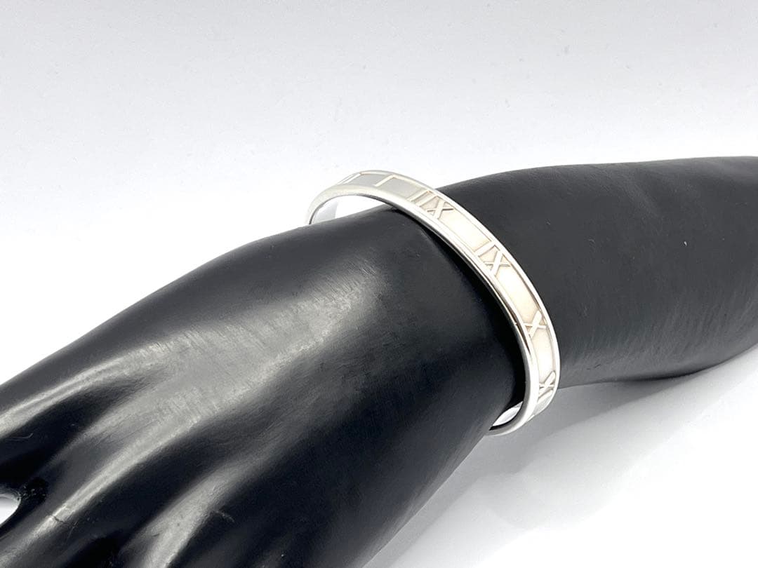 c648 オールドティファニー　1995 アトラス　ATLAS バングル　925