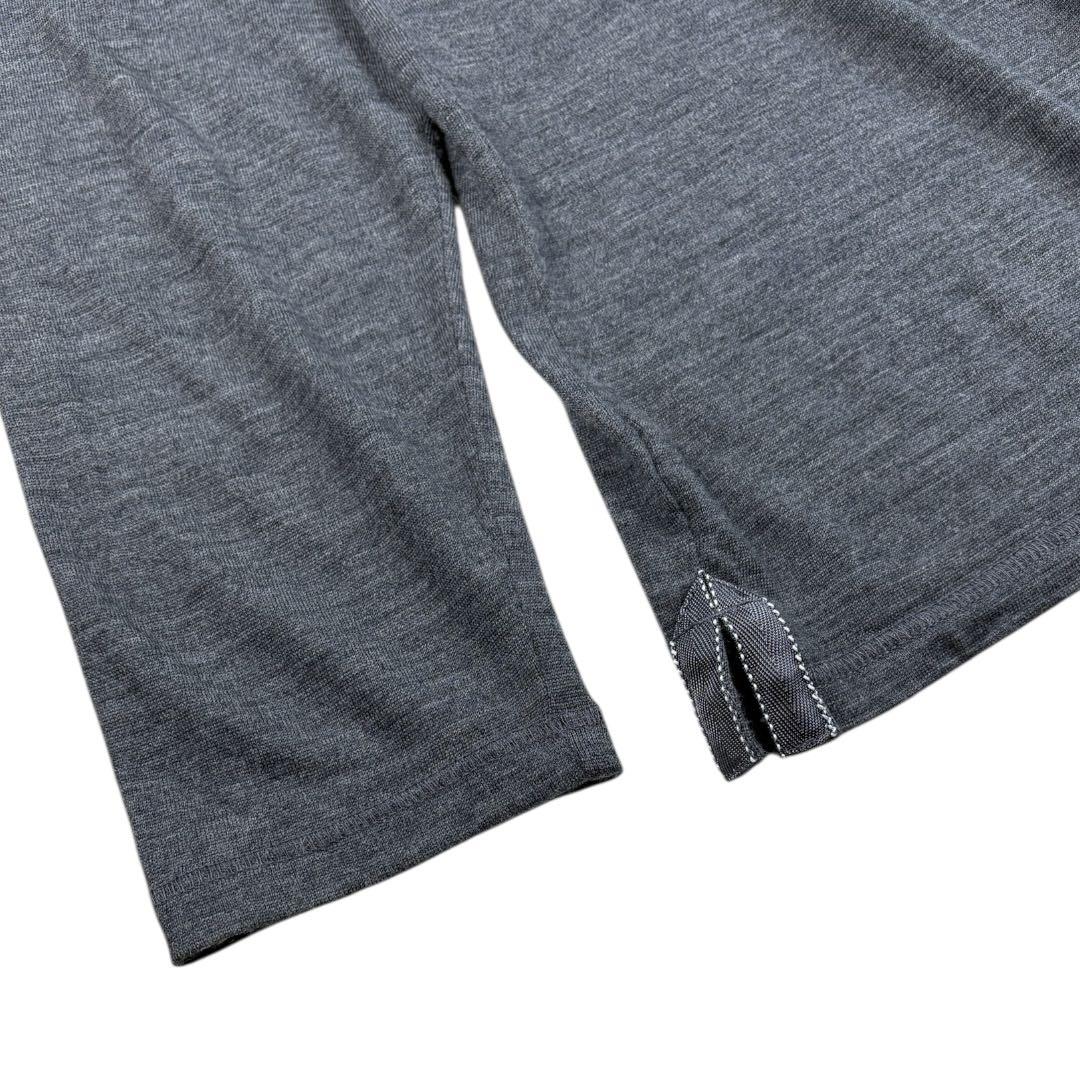 BRIEFING ブリーフィング　ウール タートルネックの長袖シャツ XL