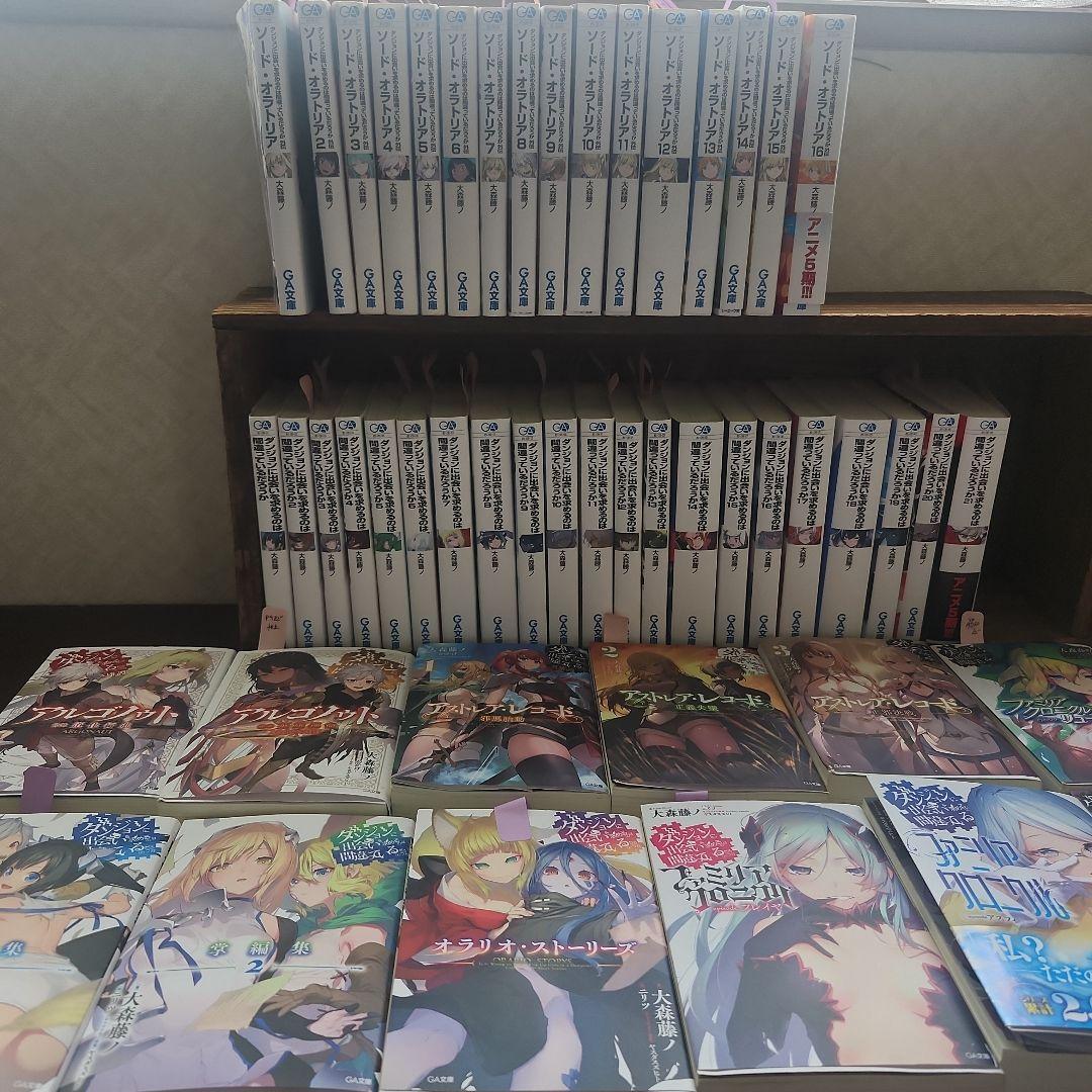 ダンまち小説49冊セット