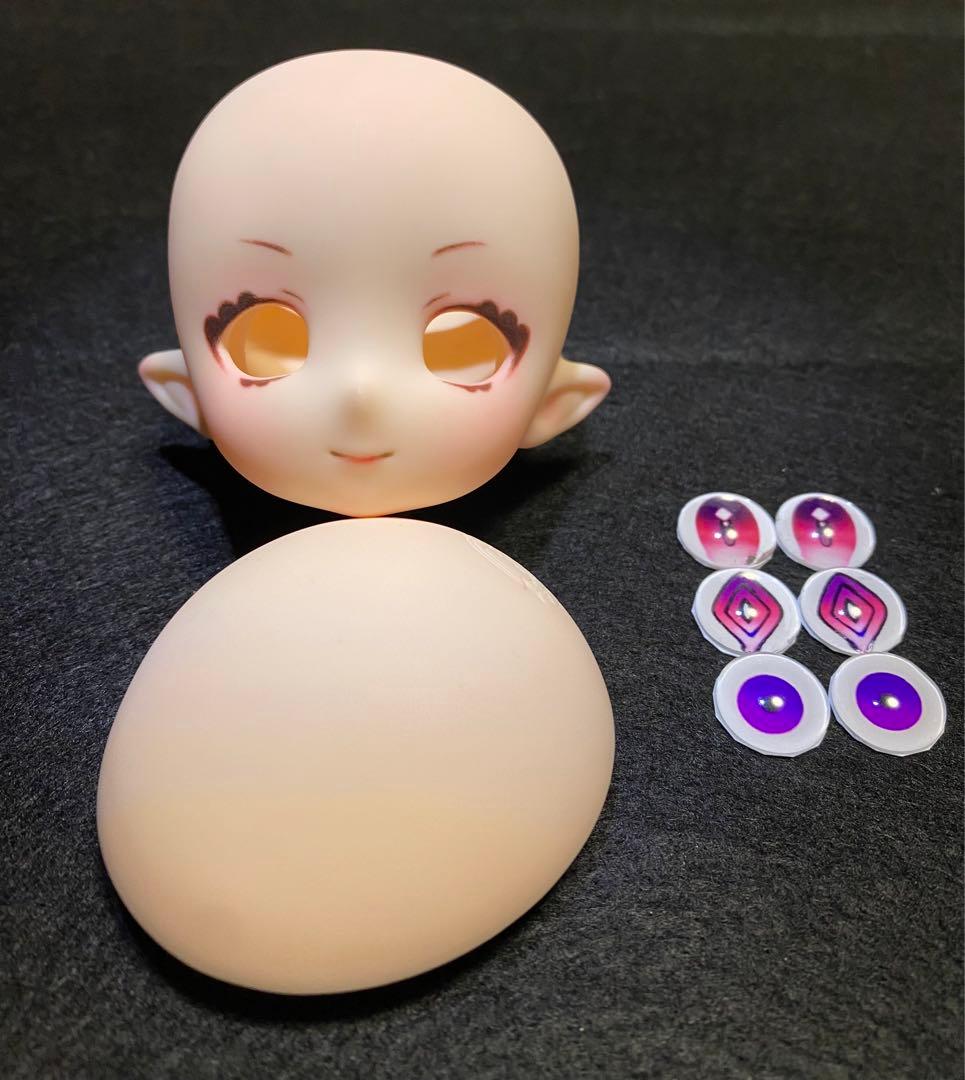 imomodoll toppaヘッド カスタムヘッド おまけアイ3種