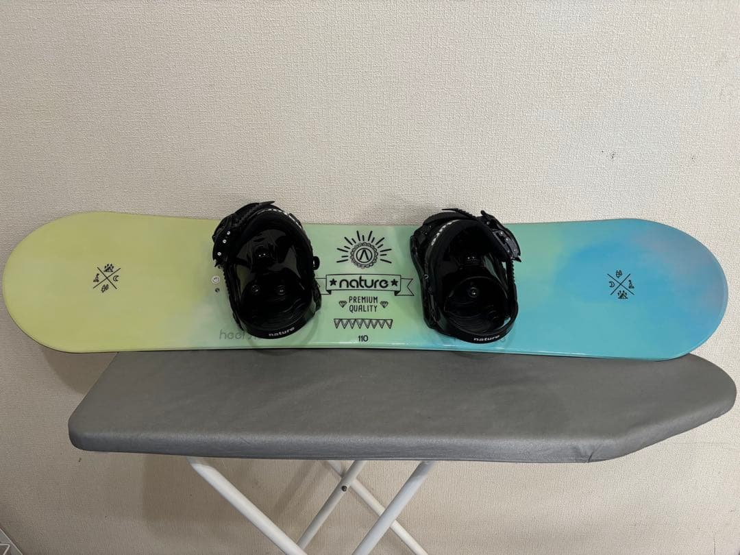 nature キッズ　スノーボード 110㎝　ビンディングセット