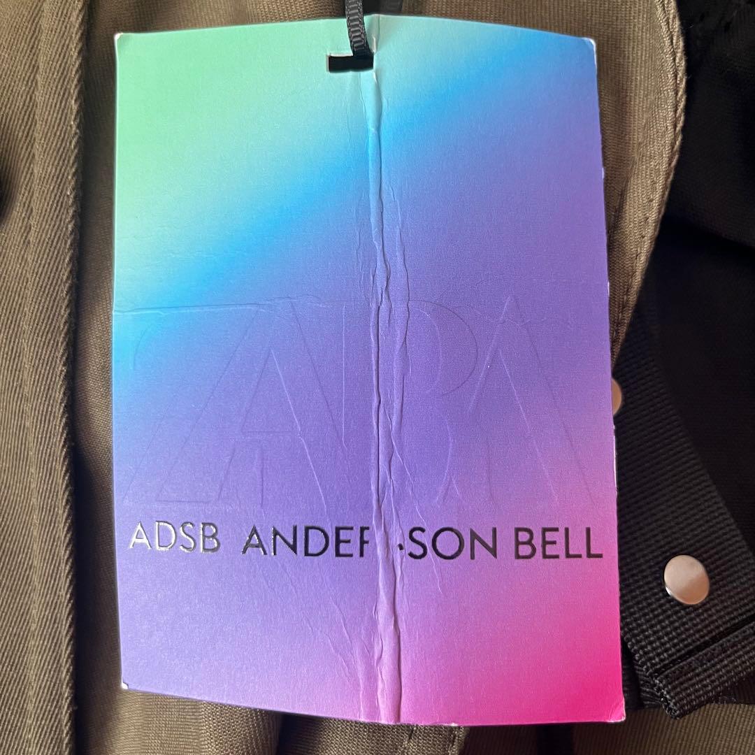 【未使用タグ付】ザラ×アンダーソンベル コラボ トレンチコート LーXL カーキ