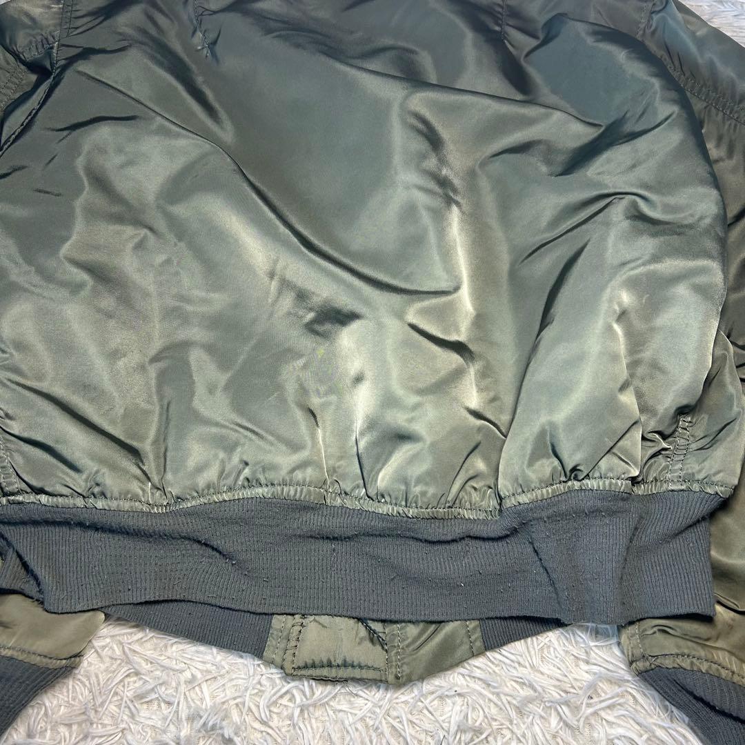 80s alpha industries ma-1 フライトジャケット USA製
